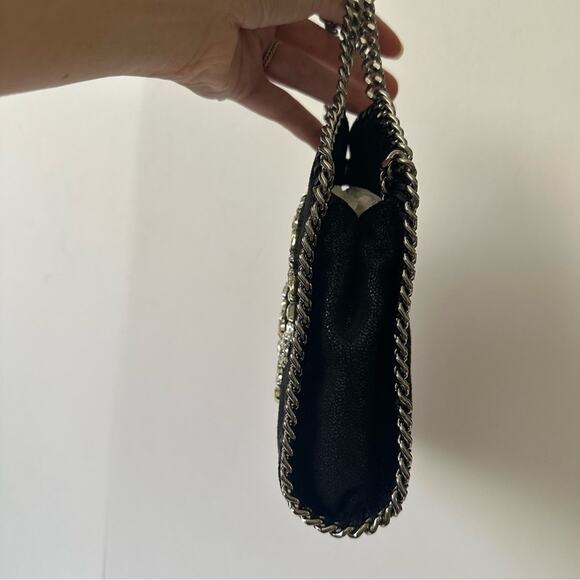 Stella McCartney Tiny Falabella Peace Bag Vegan Suede Shoulder / Hand Bag - Picture 6 of 16